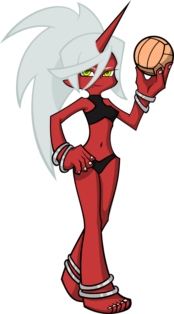 Kneesocks With Volleyball By Klaufi - Manga (554x1000)