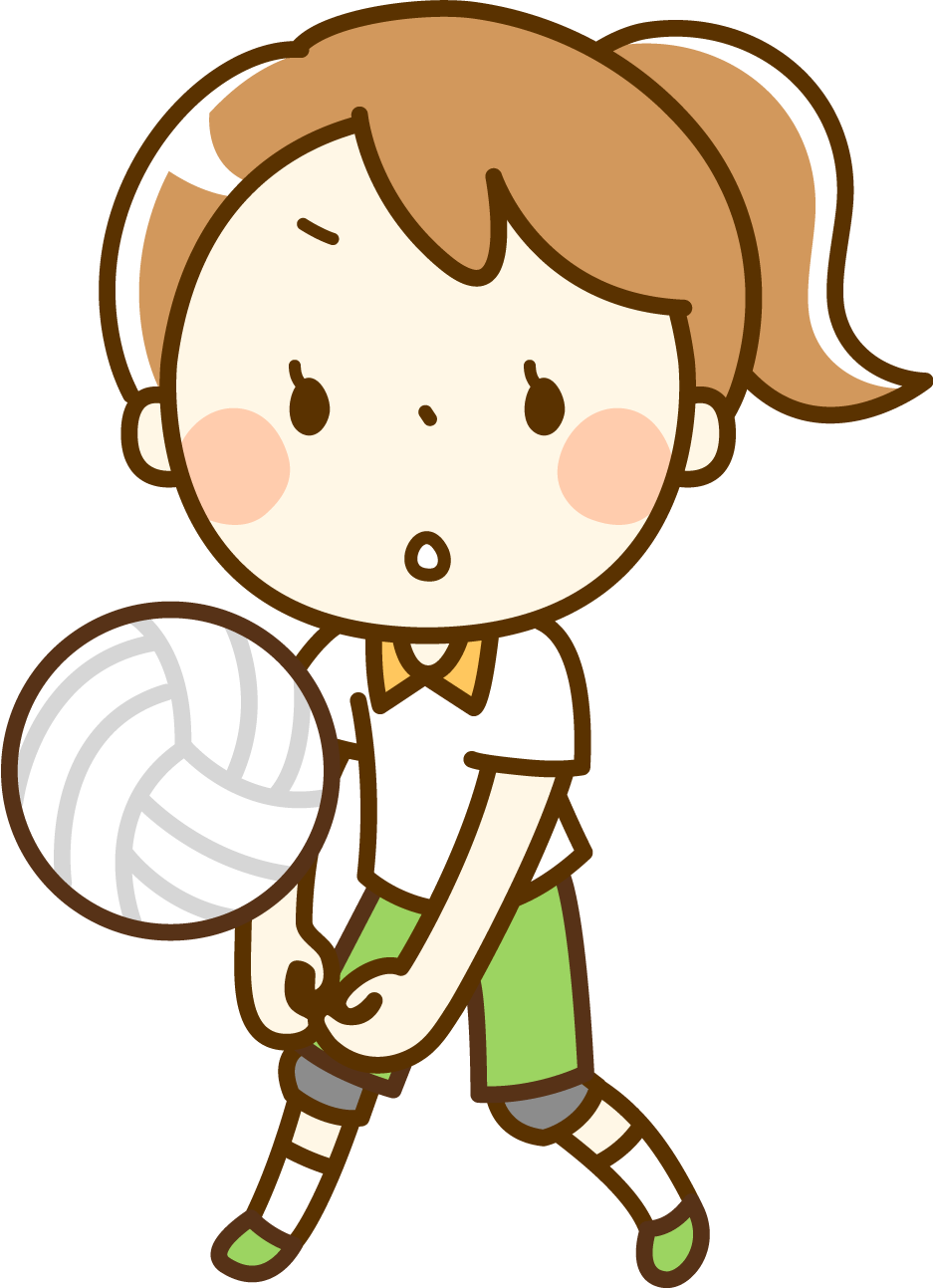 Volleyball Cartoon Clip Art - Washing Dishes Clipart (937x1293)