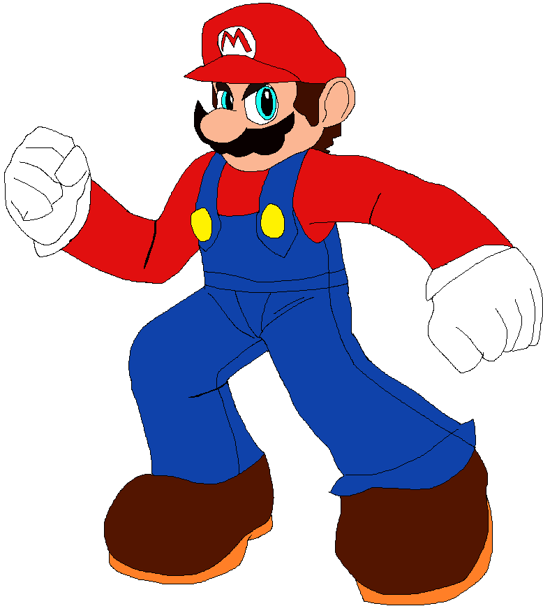 Mario - Super Smash Bros Ultimate (778x867)
