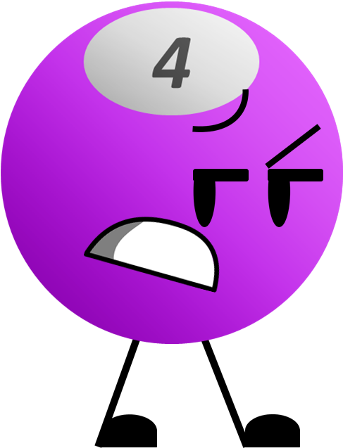 4-ball Pose By Animatorofawesomenes - Inanimate Objects 3 4 Ball (486x653)