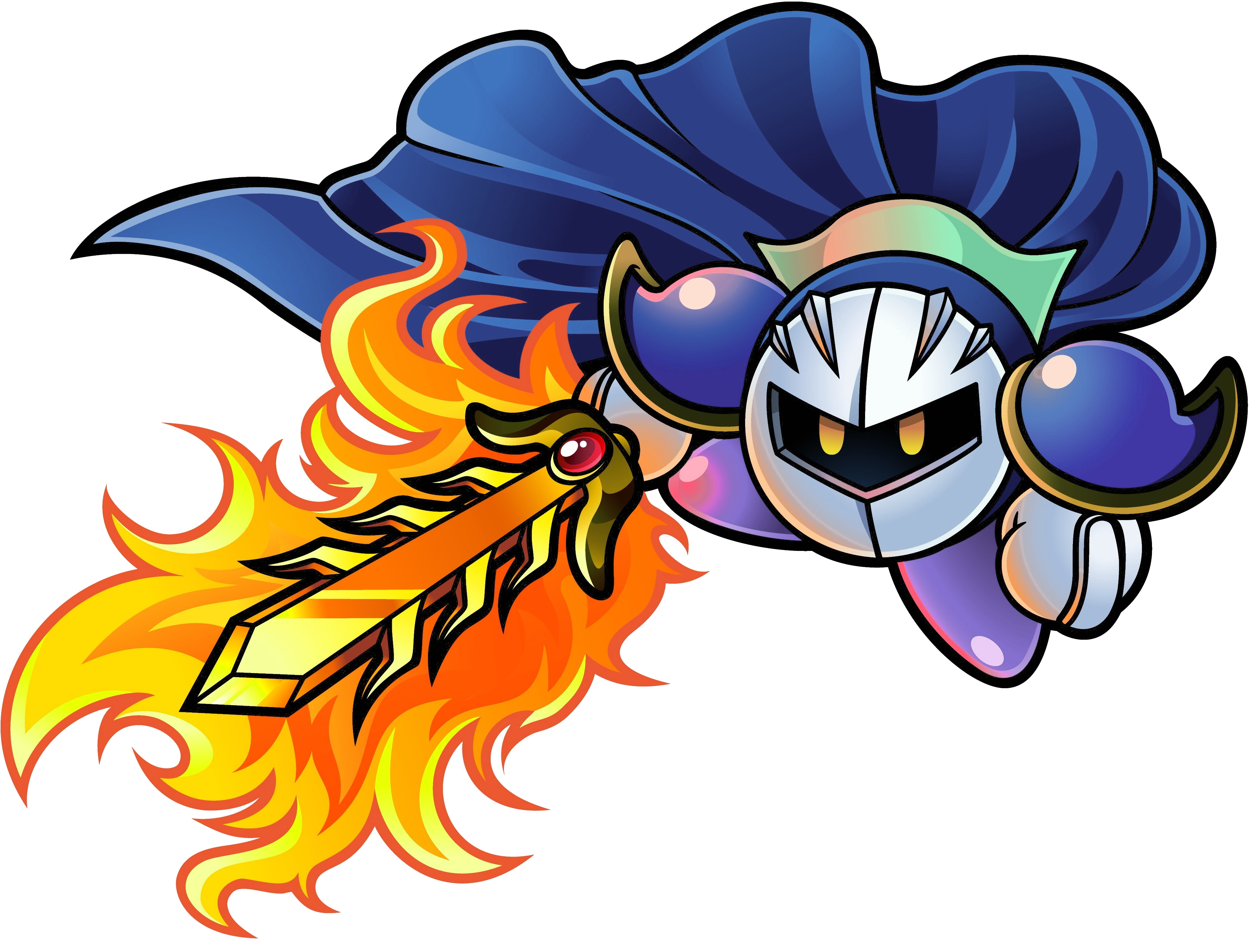 Galaxia - Kirby Super Star Ultra Meta Knight (4040x3080)