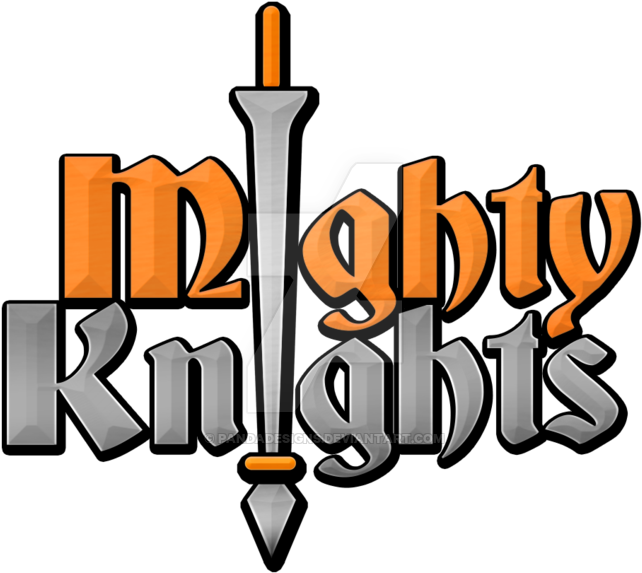 Mighty Knights Game Logo By Pandadesigns - Game (1024x608)