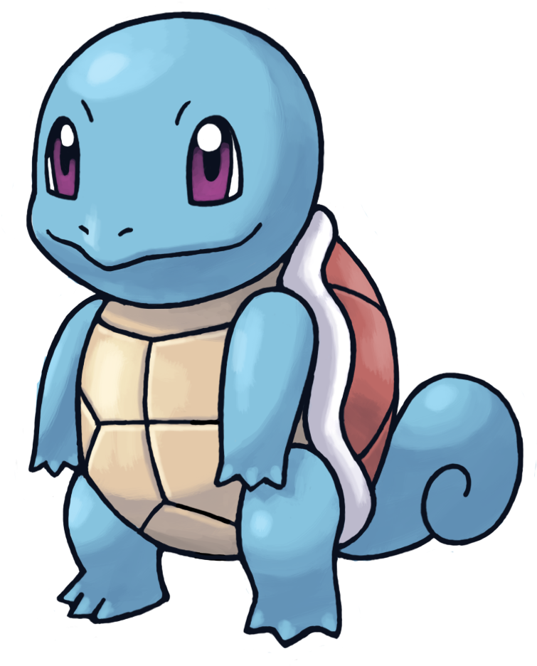 Pokémon Mystery Dungeon - Blue Turtle Pokemon Name (884x1094)