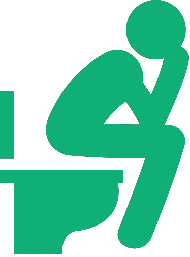 Vinilo Decorativo Icono Pensador Wc - Bathroom (374x506)