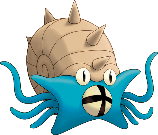 #omastar Pokemon Mystery Dungeon Explorers Of Time - Omastar Png (527x450)