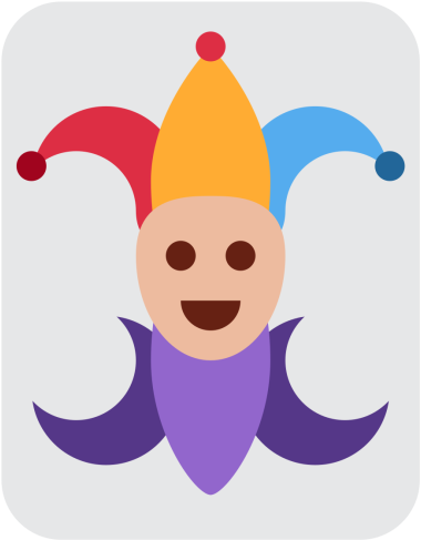 Circus, Clown, Fun, Enjoyment, Emoj, Symbol Icon - Emoji Jester (512x512)