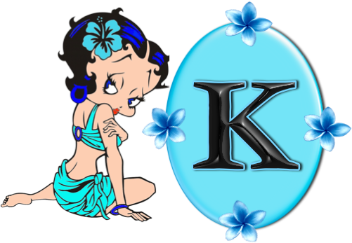 Alphabet, A-z, Png Graphics, Betty Boop Graphics, Betty - Alphabet (540x380)