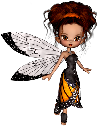 Tubes Cookies Du Net - Fairy (396x500)