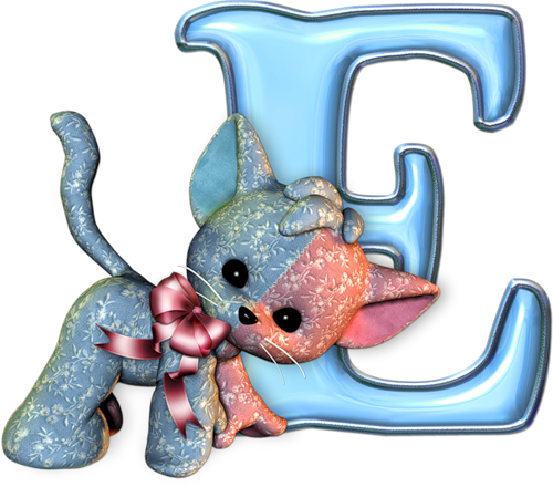 Flores Y Letras Para Decoupage - Nombres De Persona Con Letra E (500x440)