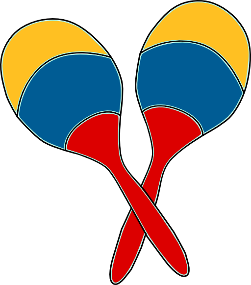 Maracas Clip Art Images Pictures - Colombian Maracas (512x581)