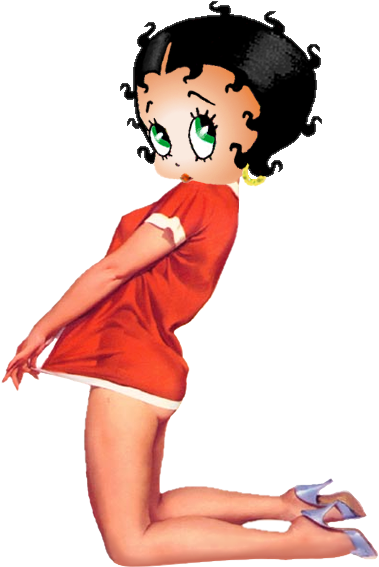 Betty Boop Santa Baby Photo Bettyboopsantababy - Gil Elvgren Christmas Pin Up (421x585)