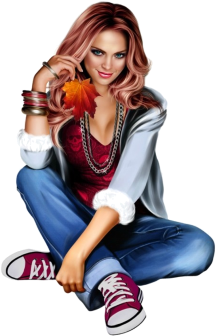 Fantasy, Sexy, Babe - Девушки 3д Милашки (800x1239)