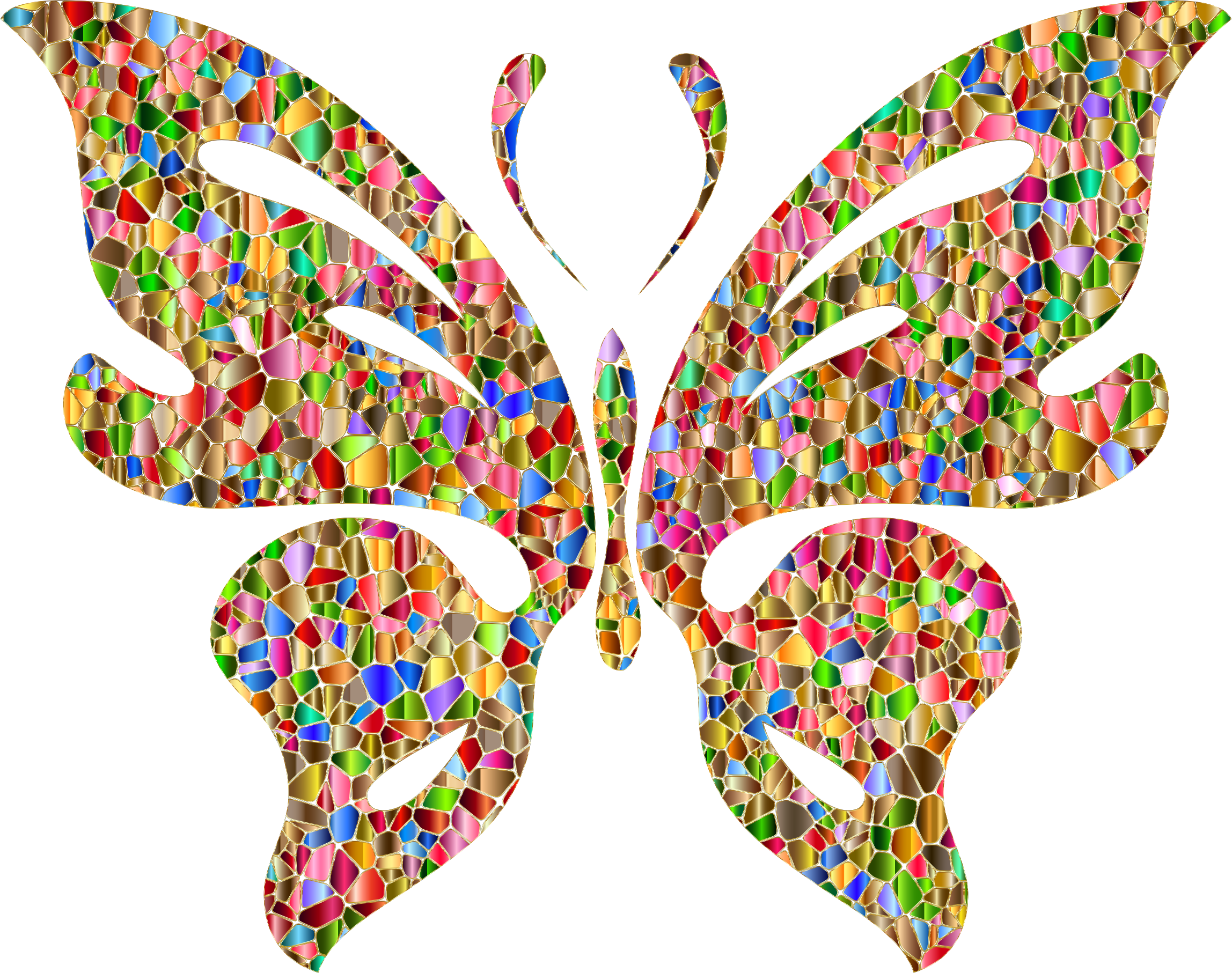 Butterfly Clipart With Beige Background - Butterfly Background Images Clipart (2296x1814)