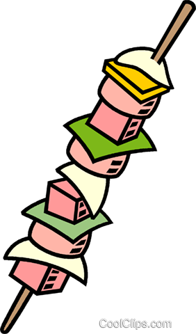 Kebab Clipart Clip Art - Shish Kebab Clipart (282x480)