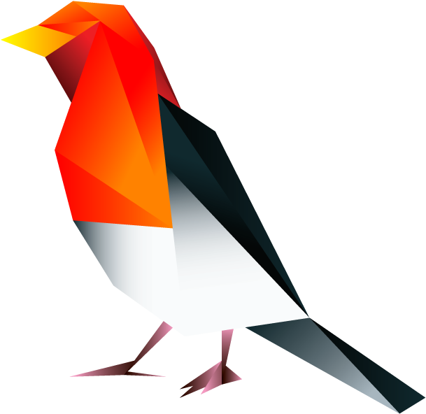 Illustration Fåglar - Red-headed Weaver (840x720)