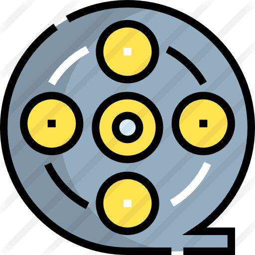 Film Reel - Euclidean Vector (512x512)