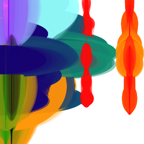 Using Processing To Experiment Colors And Create Organic - Illustration (500x500)