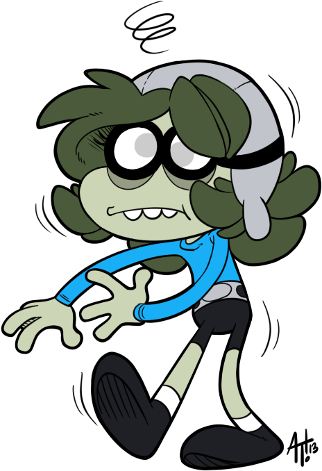 I Was A Kindergarten Zombie By Adriofthedead - Cartoon (468x686)