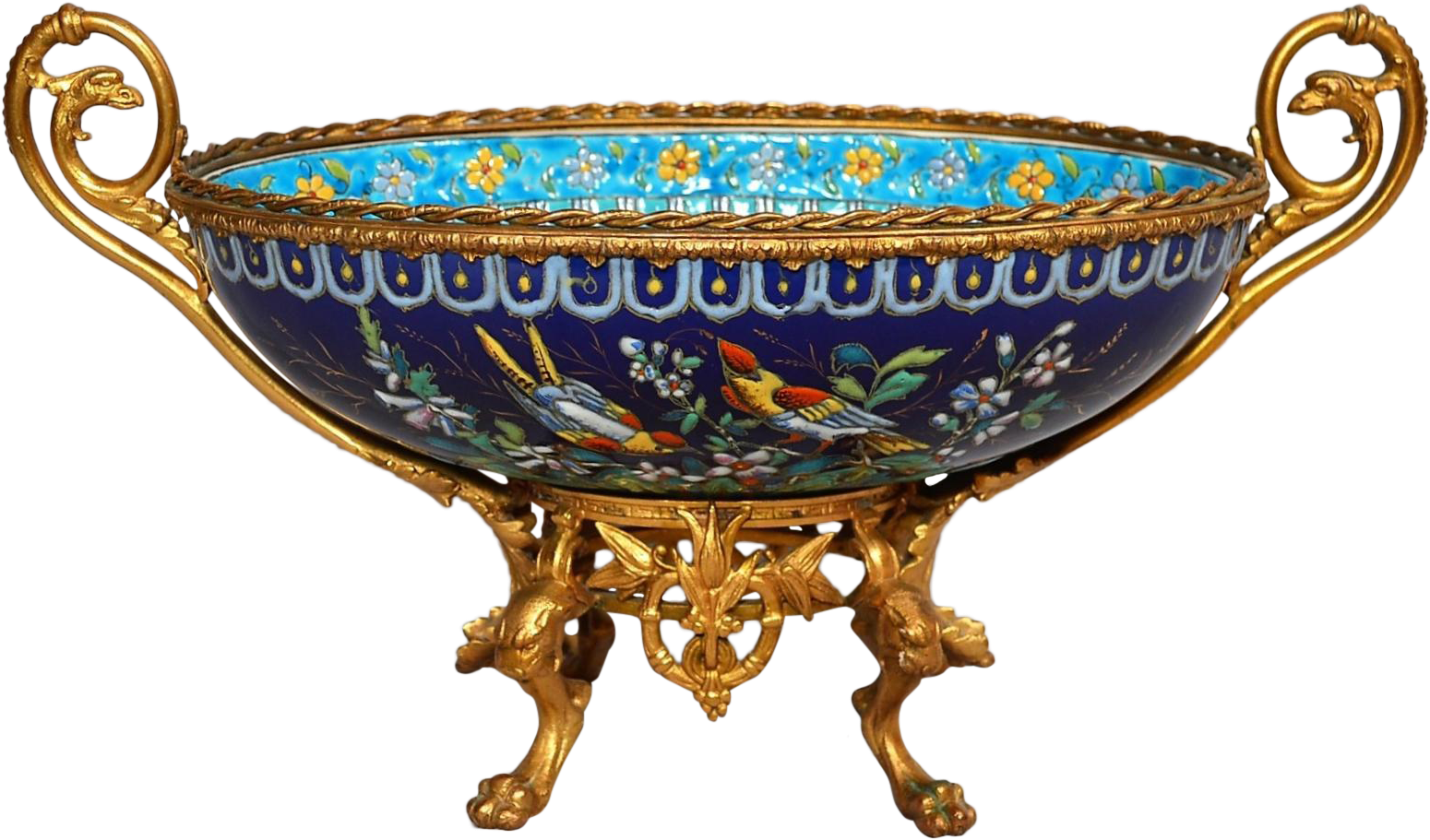 World Class Antique French Majolica Longwy Pottery - Porcelain (1721x1011)