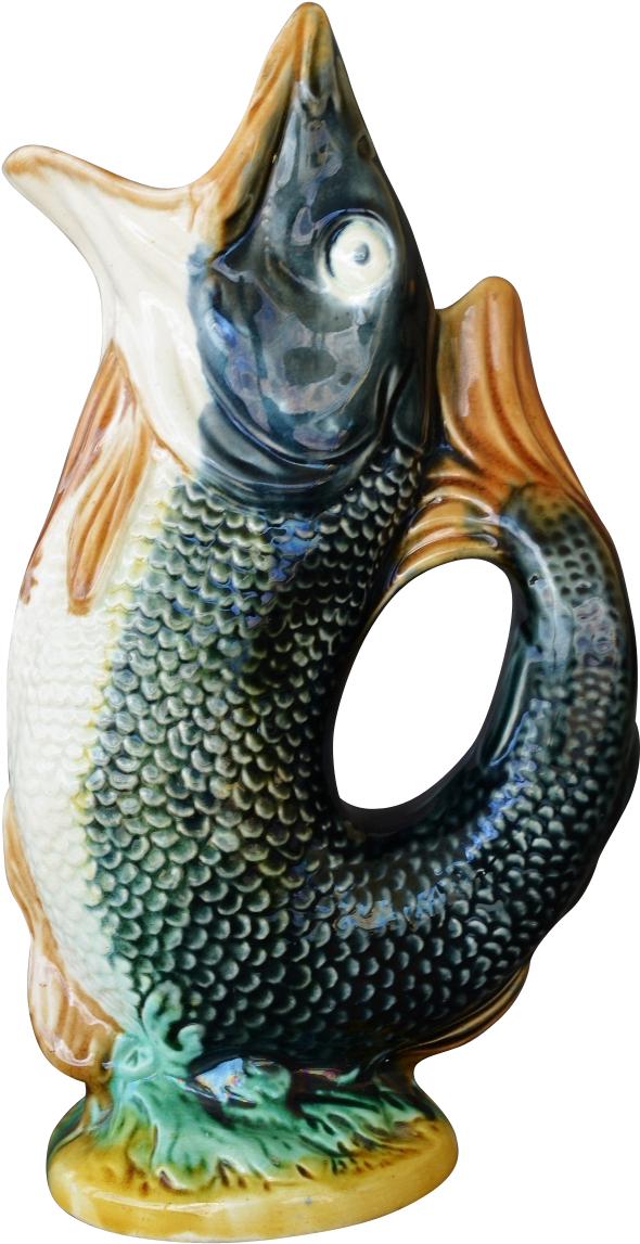 Majolica Fish Pitcher (1146x1146)