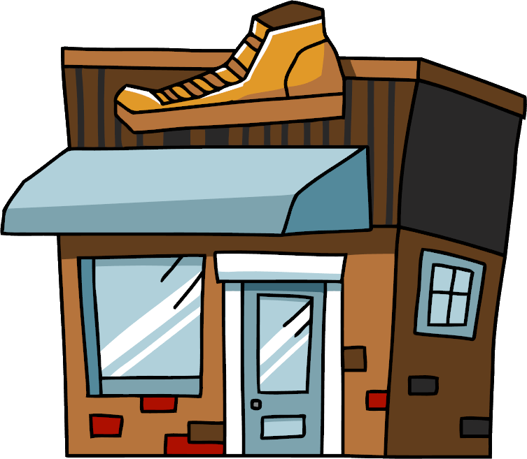 Shoe Store - Clip Art (753x657)