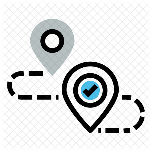 Path, Way, Destination, Direction, Location, Navigation, - Point (512x512)