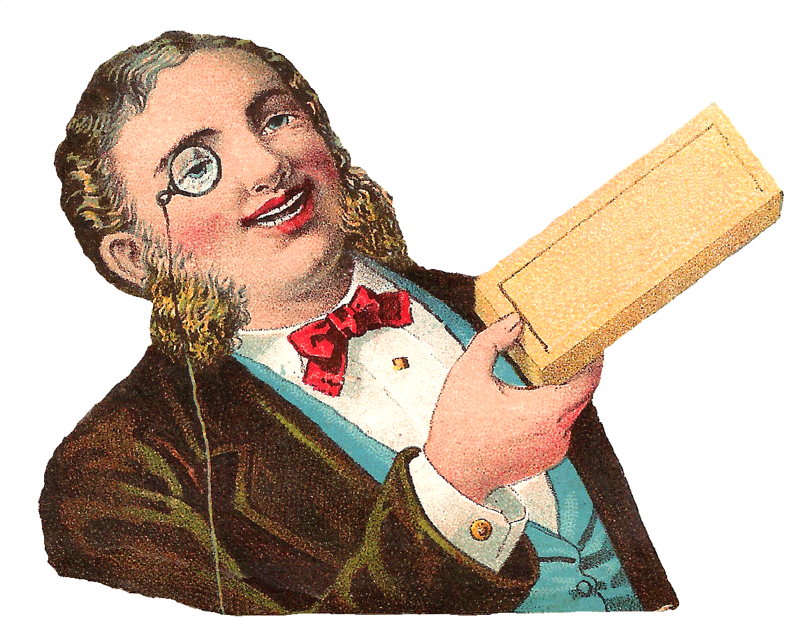 Antique - Vintage Man Png (1205x958)