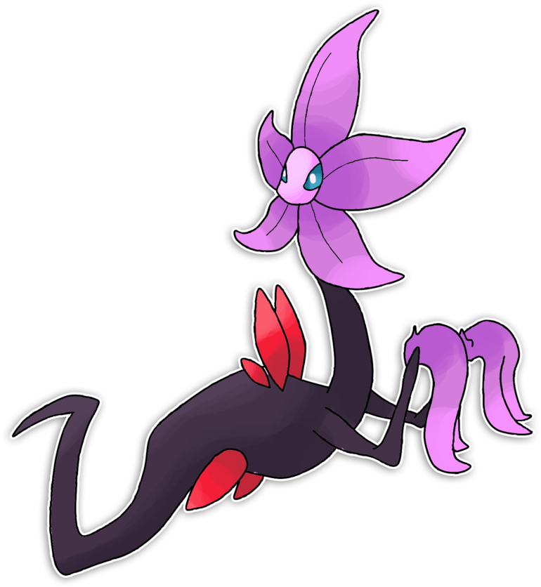 Orchiry, The Flower Branch Fakemon By Xxdeviouspixelxx - Cartoon (800x855)