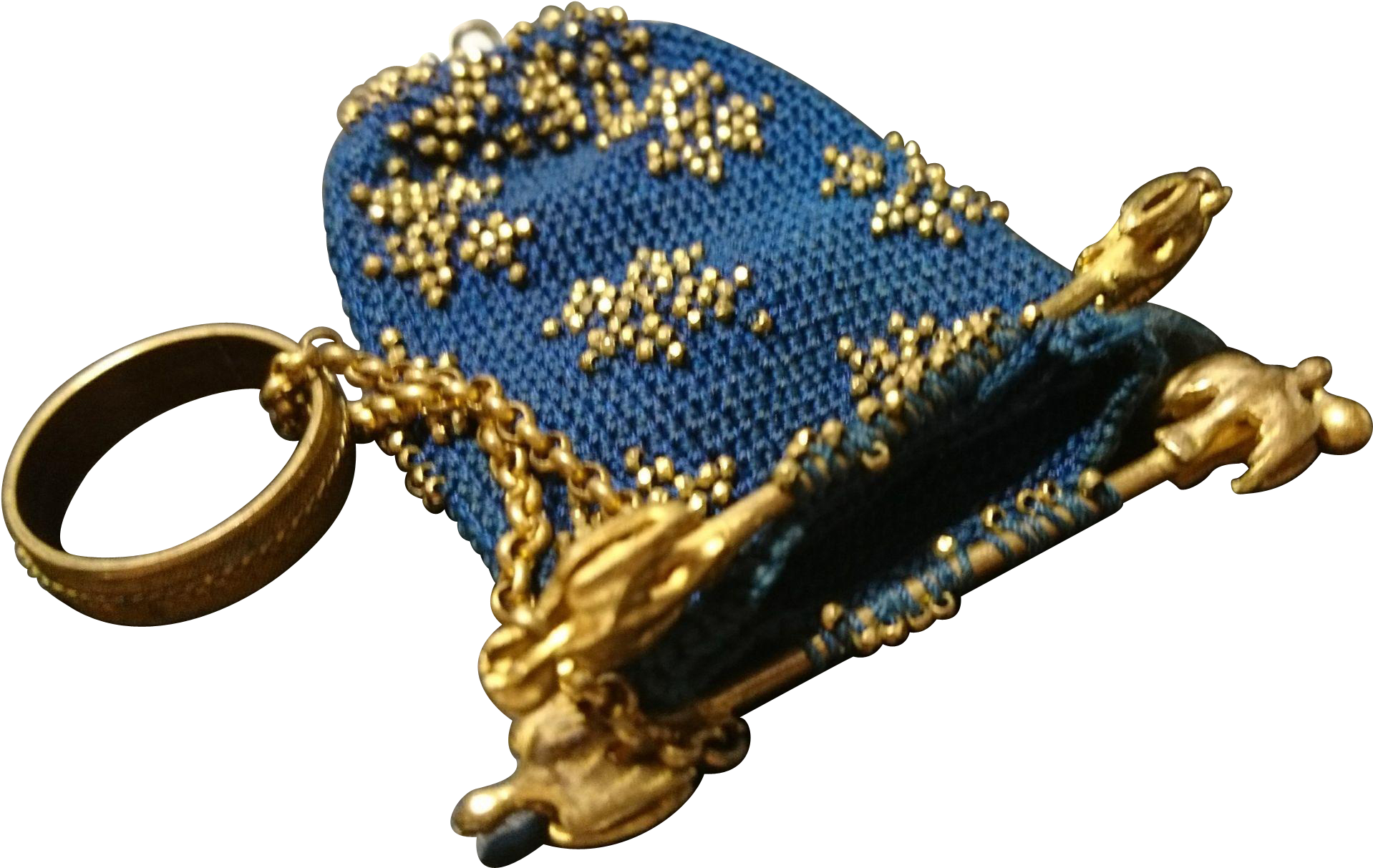 An Excuisite Early 19th Century Evening Purse, French - Un Sac De Soirée Du Début Du 19e Siècle Exquis, Français (1917x1917)