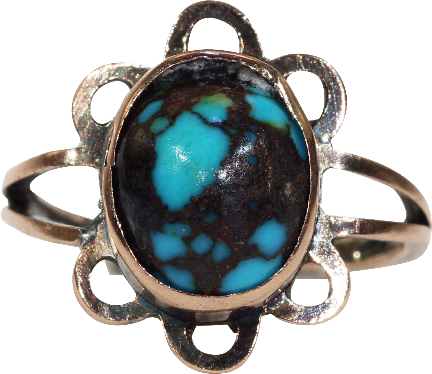 Antique Arts & Crafts Gold Turquoise Ring - Victoriasterling Antique Arts & Crafts Gold Turquoise (1426x1426)