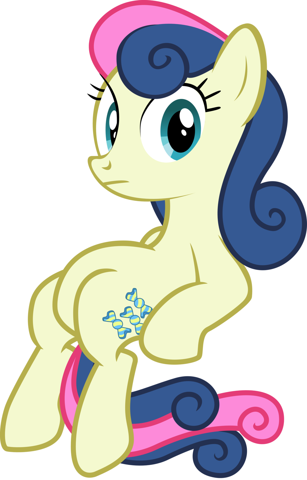 My Little Pony Clipart Horse - Bonbon My Little Pony (1600x2498)