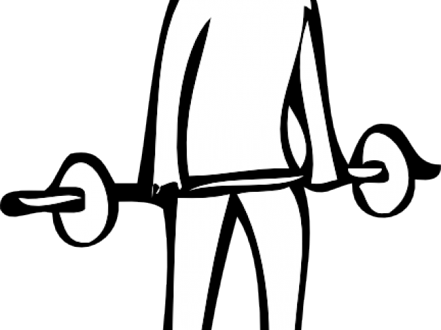 Lifting Weights Clipart - Weight Lifting Clipart (640x480)