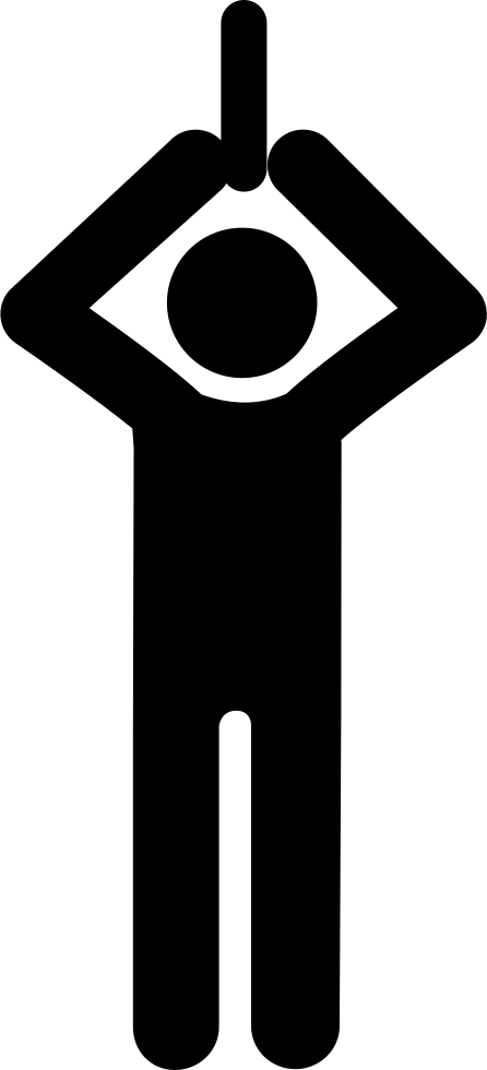 Man Lifting Weights Comments - Sign (446x980)