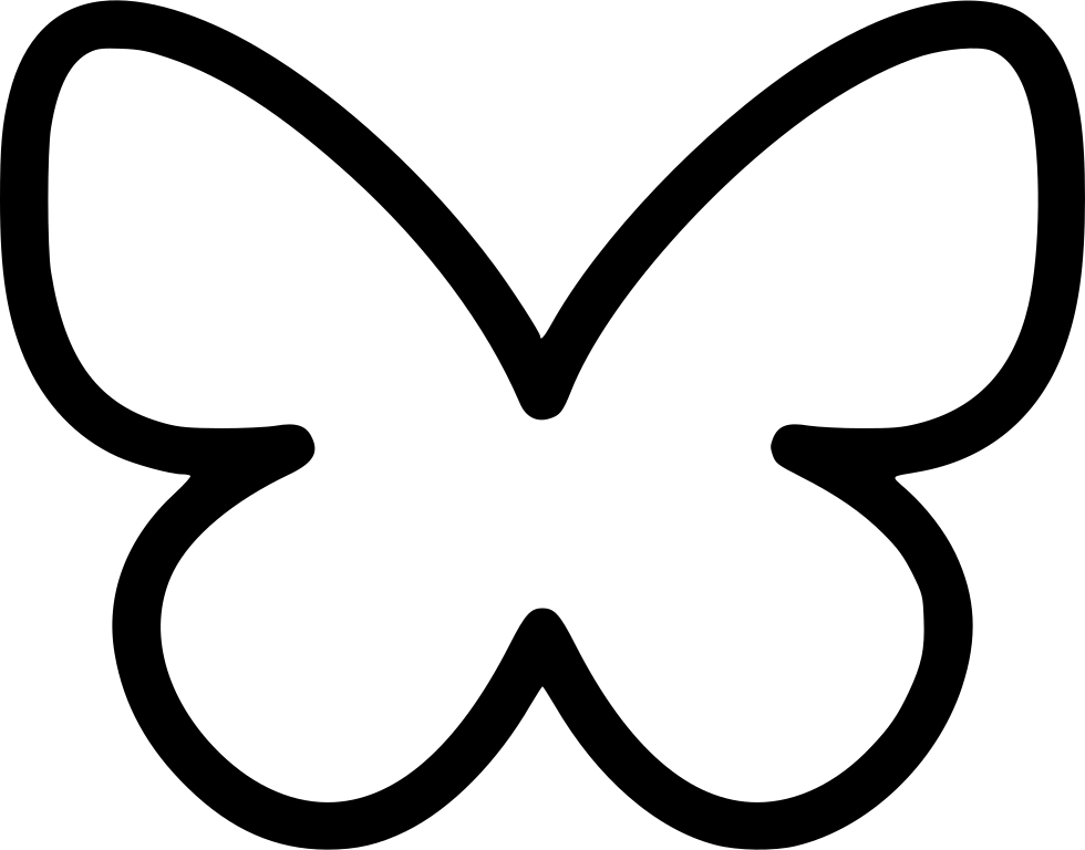 Butterfly Comments - Butterfly Symbol Png (980x768)