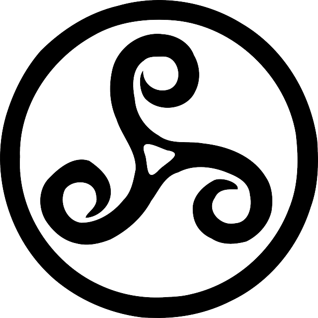 Pattern, Celtic, Tribal, Kilian, Symbol, Spiral, Breton - Triskel Vector (640x640)