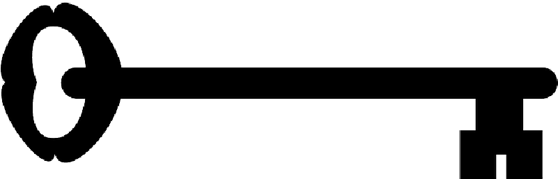 Key, Lock, Access, Silhouette, Teeth Of A Key - Key Vector (800x400)