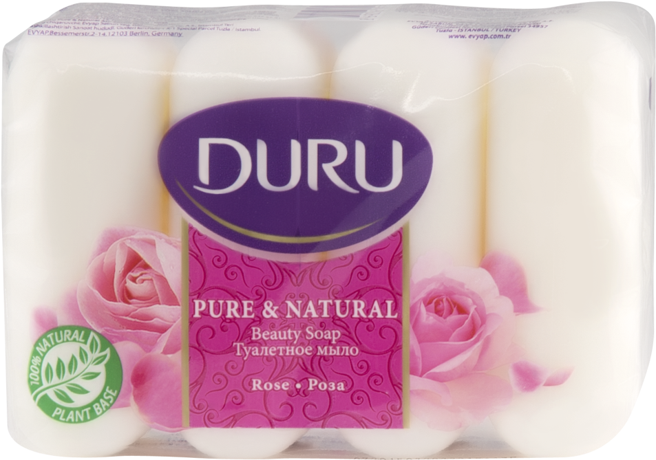 Pure nat. Мыло Duru Pure&Nat роза(э/пак), 4*85гр.. Мыло Duru Pure&Nat Лаванда (э/пак), 4*85гр.. Duru Pure Nat мыло Лаванда э/пак 4 85г. Мыло туалетное Duru Pure&Nat Лаванда 4*85г