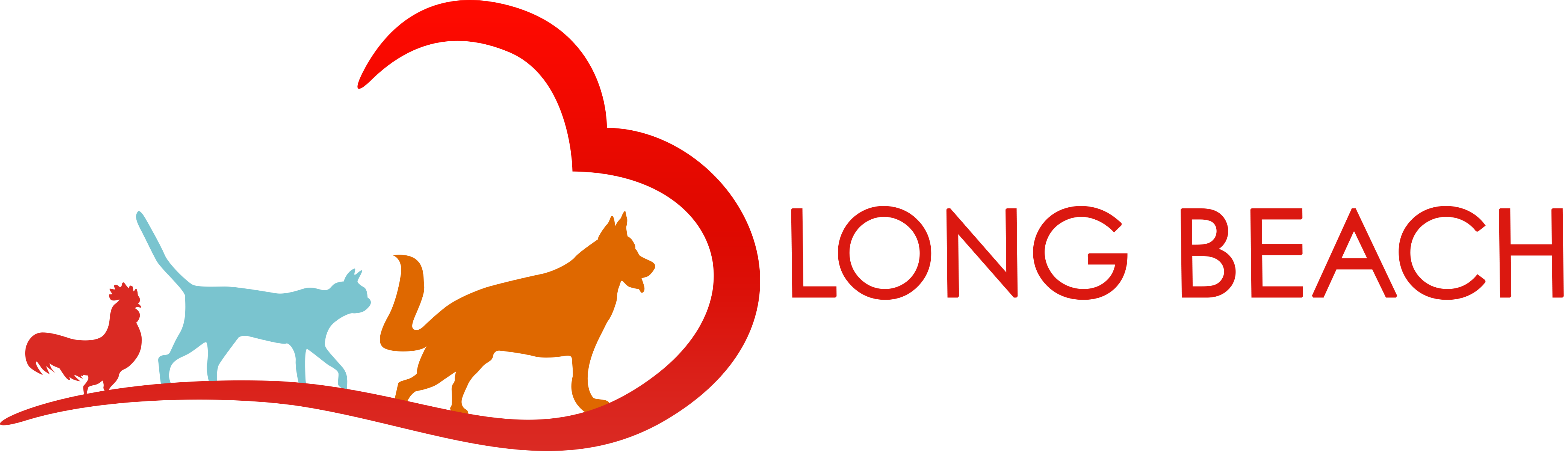 Long Beach Pet Care Logo - Long Beach Pet Care Logo (4173x1201)