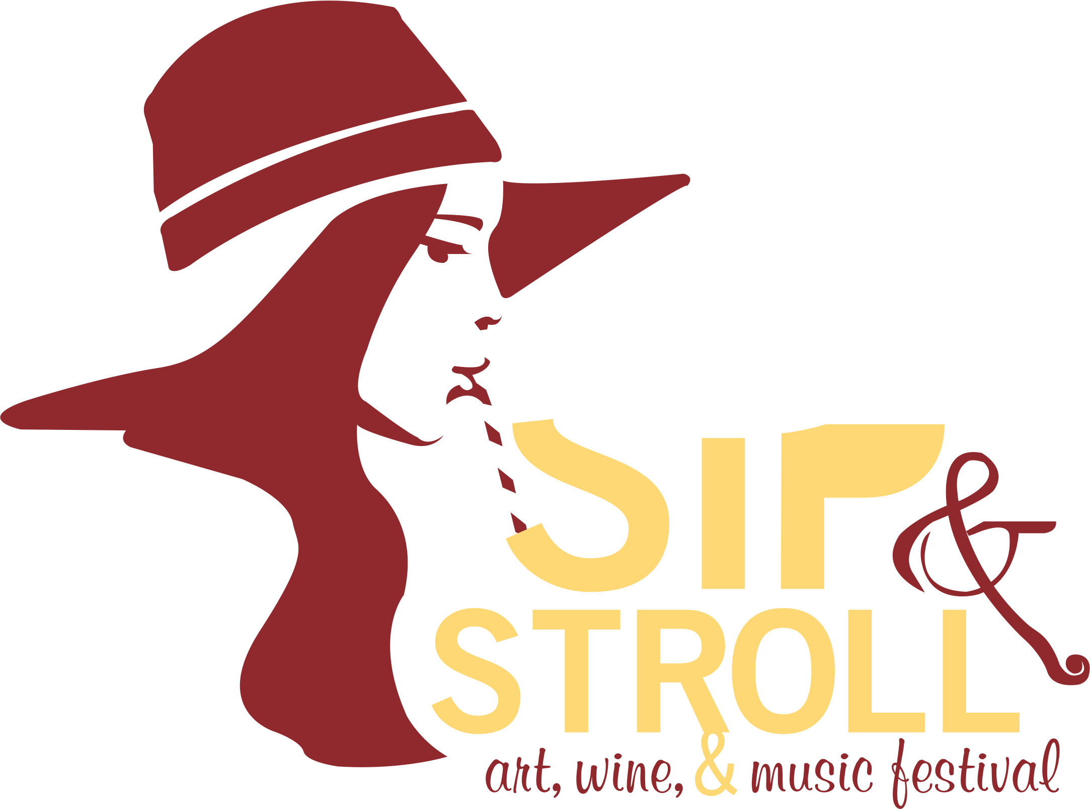 Full House Production's Annual Event, Sip & Stroll, - Graphic Design (2166x1609)