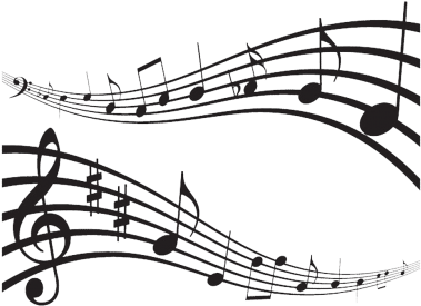 Live Music Pictures Png Images - Music Symbol On Wall Art (400x300)