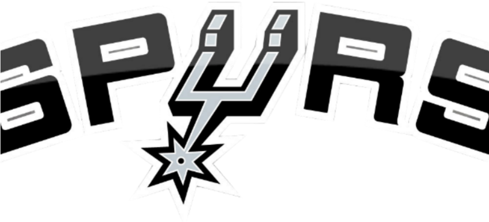 San Antonio Spurs The Nba Finals Sacramento Kings At&t - San Antonio Spurs Logo Png (986x555)