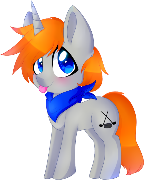 Cammyshypai, Bandana, Blue Eyes, Blushing, Chibi, Cute, - Cartoon (1024x1024)