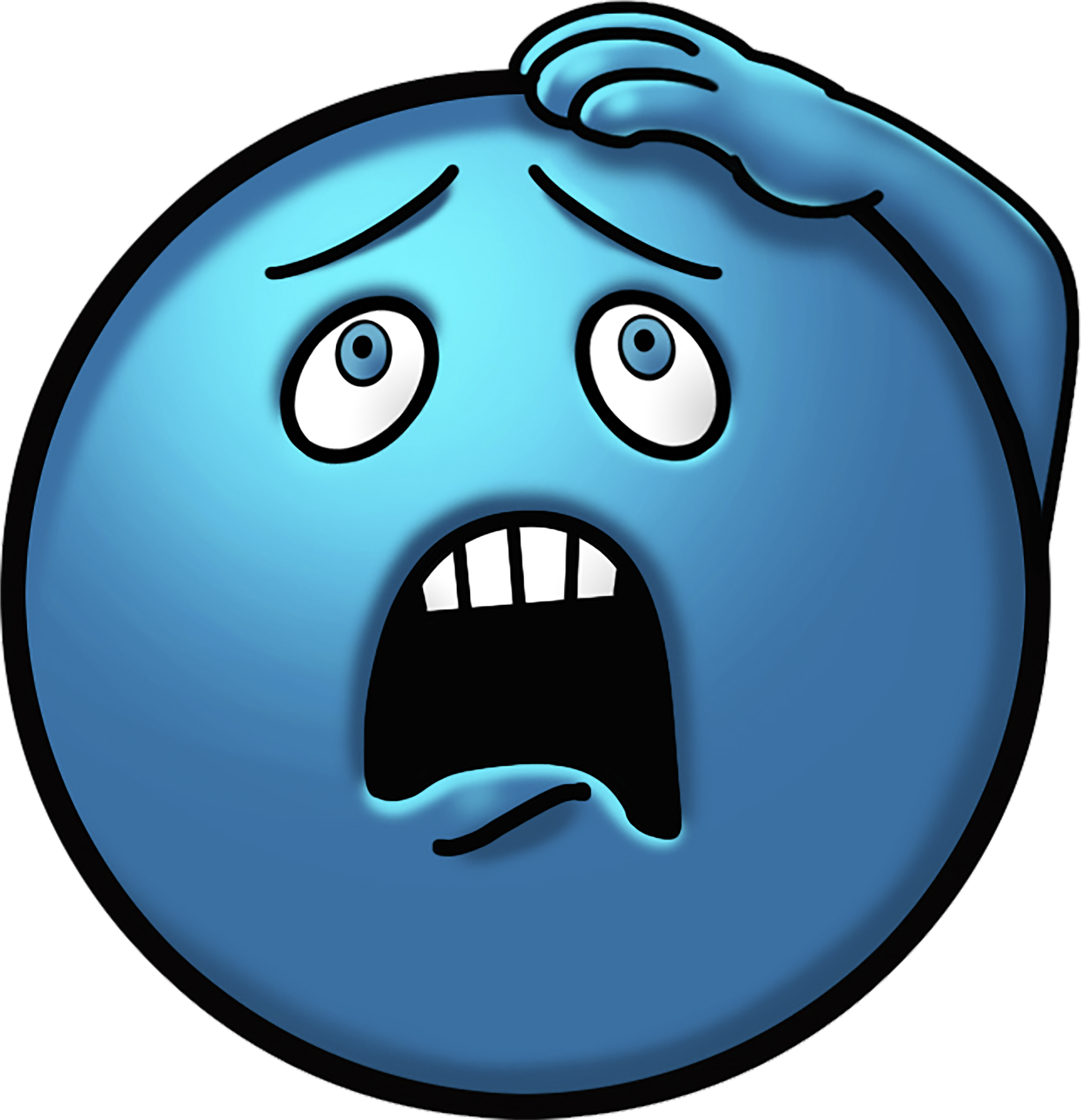 It Feels So Good To Make It Through A Week With No - Emojis Anxious (3463x3600)