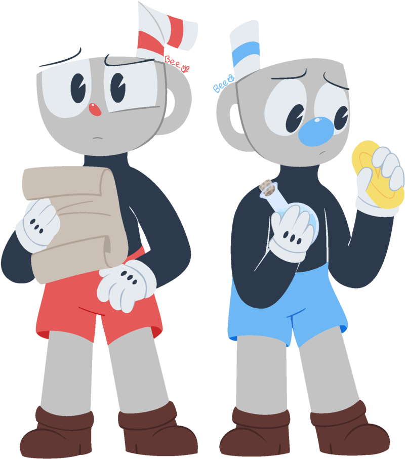 123abcdrawwithme Hey Cuphead Yes Mugman By 123abcdrawwithme - Hey Cuphead Yes Mugman (1024x946)