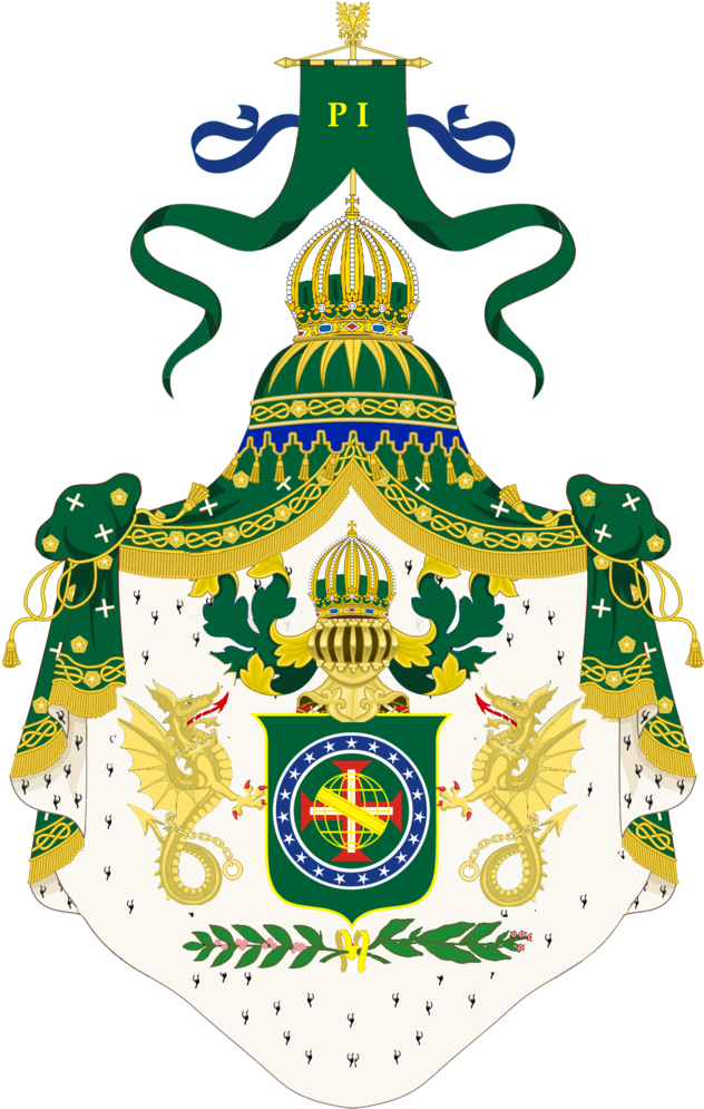 Risultati Immagini Per Coat Of Arms Of Brazilian Empire - Império Do Brasil Bandeira (1337x2083)