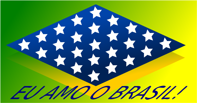 Free Brasil - Bendera Brasil Vector (800x566)