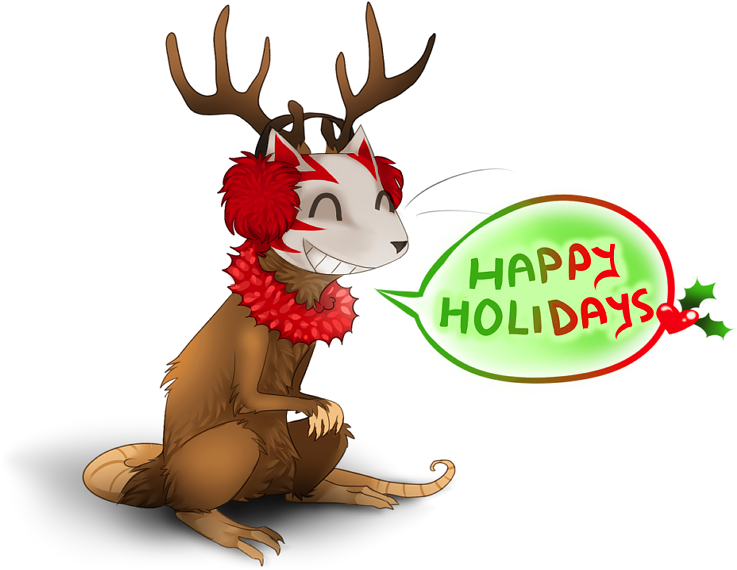 Nintendoofah64 24 4 Happy Holidays From Transformice - Transformice Drawings (750x575)