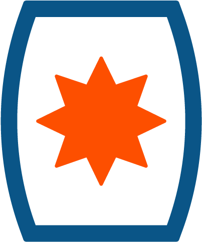 Distressed Star Clip Art (512x512)