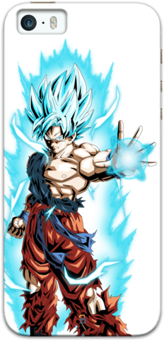 Goku Iphone Case Cover - Son Goku Blue (388x500)