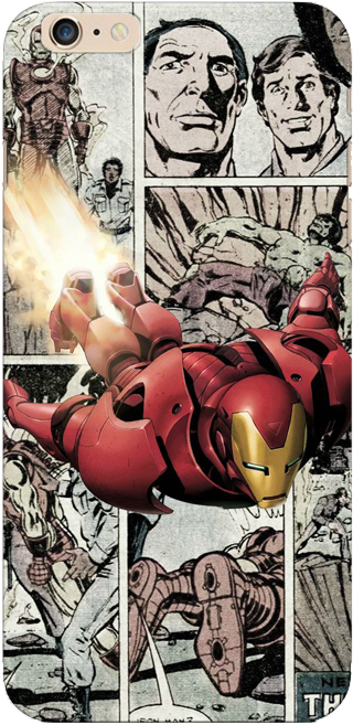 Ironman Comic Phone Cover - Iron Man Comics Iphone (800x800)